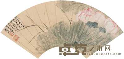 吴湖帆 己卯（1939）年作 花之君子 镜心 18.5×50cm